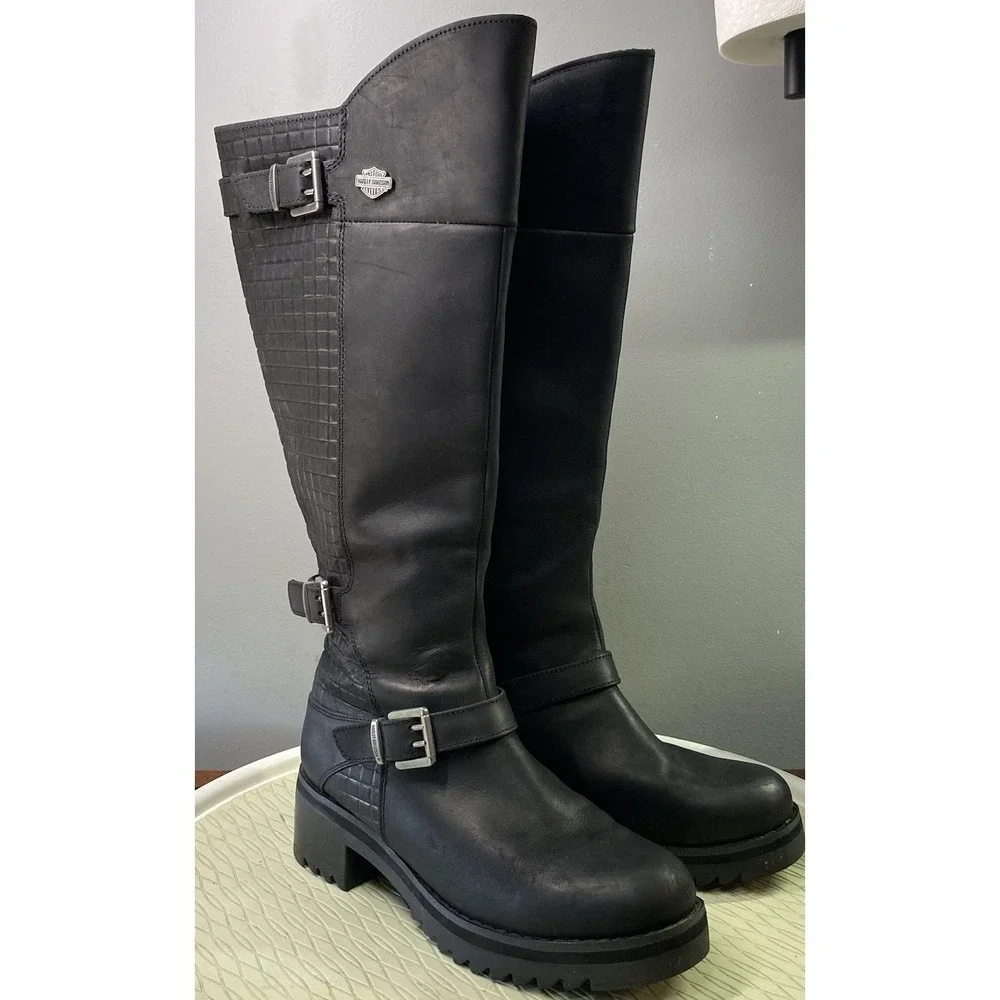 Harley Davidson Women Knee-hi 15.5